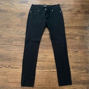Black stretchy jeans
